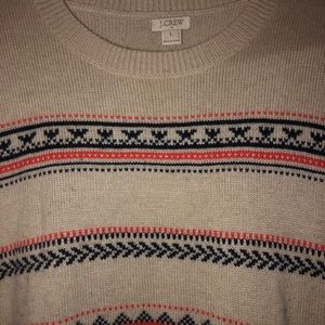 J. Crew Sweater with Designs